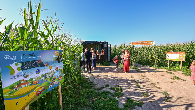 Pop Corn Labyrinthe Rouen Bois Guillaume Parc d attractions de loisirs à Bois Guillaume