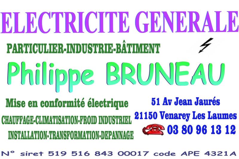 Sarl Bruneau Philippe Electricite Générale