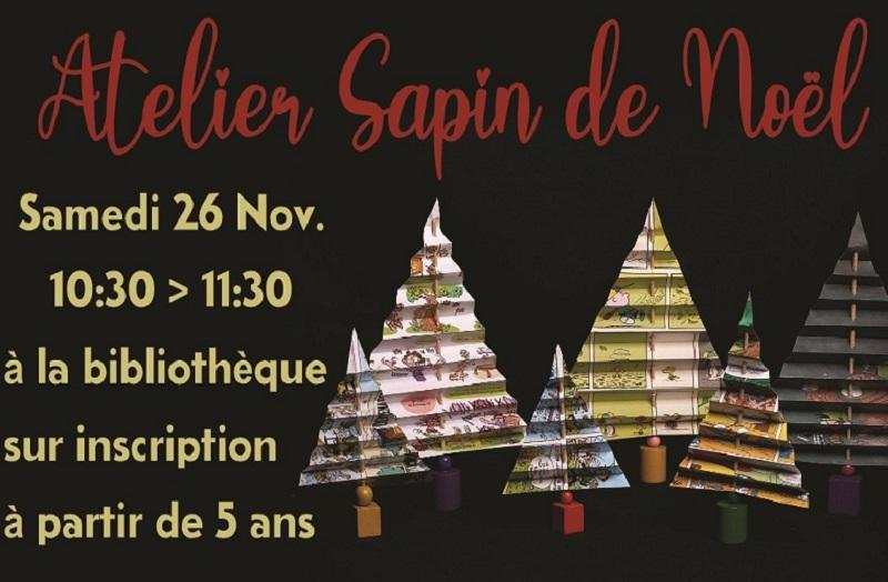 Atelier sapin de Noël à CarignandeBordeaux (33360) Alentoor