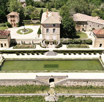 Visite du Château d'Arnajon par Barbara Lepêcheux